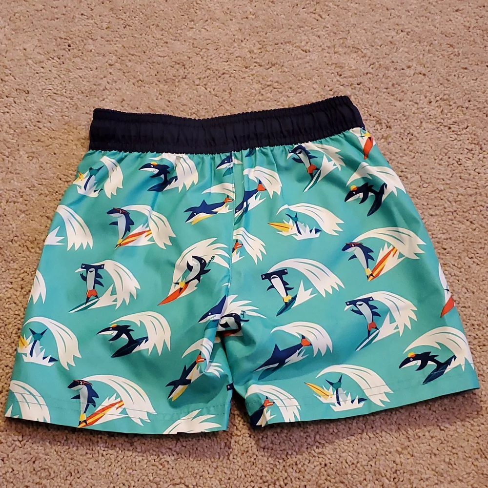 Cat & Jack Boy Swim Trunks Size 4 T - Picture 2 of 8